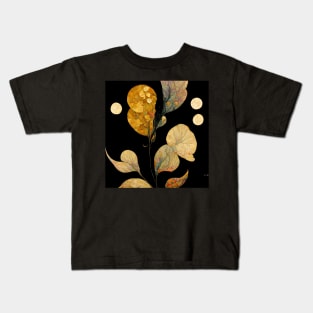 Botanical abstract nights II Kids T-Shirt